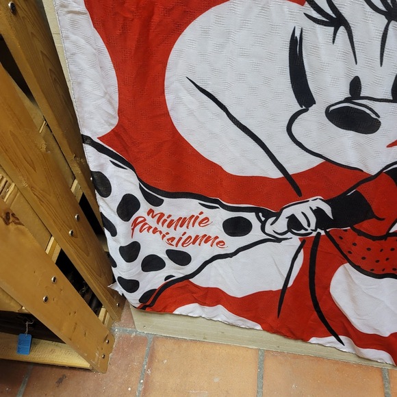 Disneyland Paris Collection One Size Scarf WRAP OVERSIZE Minnie Parisienne - Picture 5 of 5